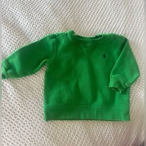 Ralph Lauren Bright Green Crewneck Sweatshirt